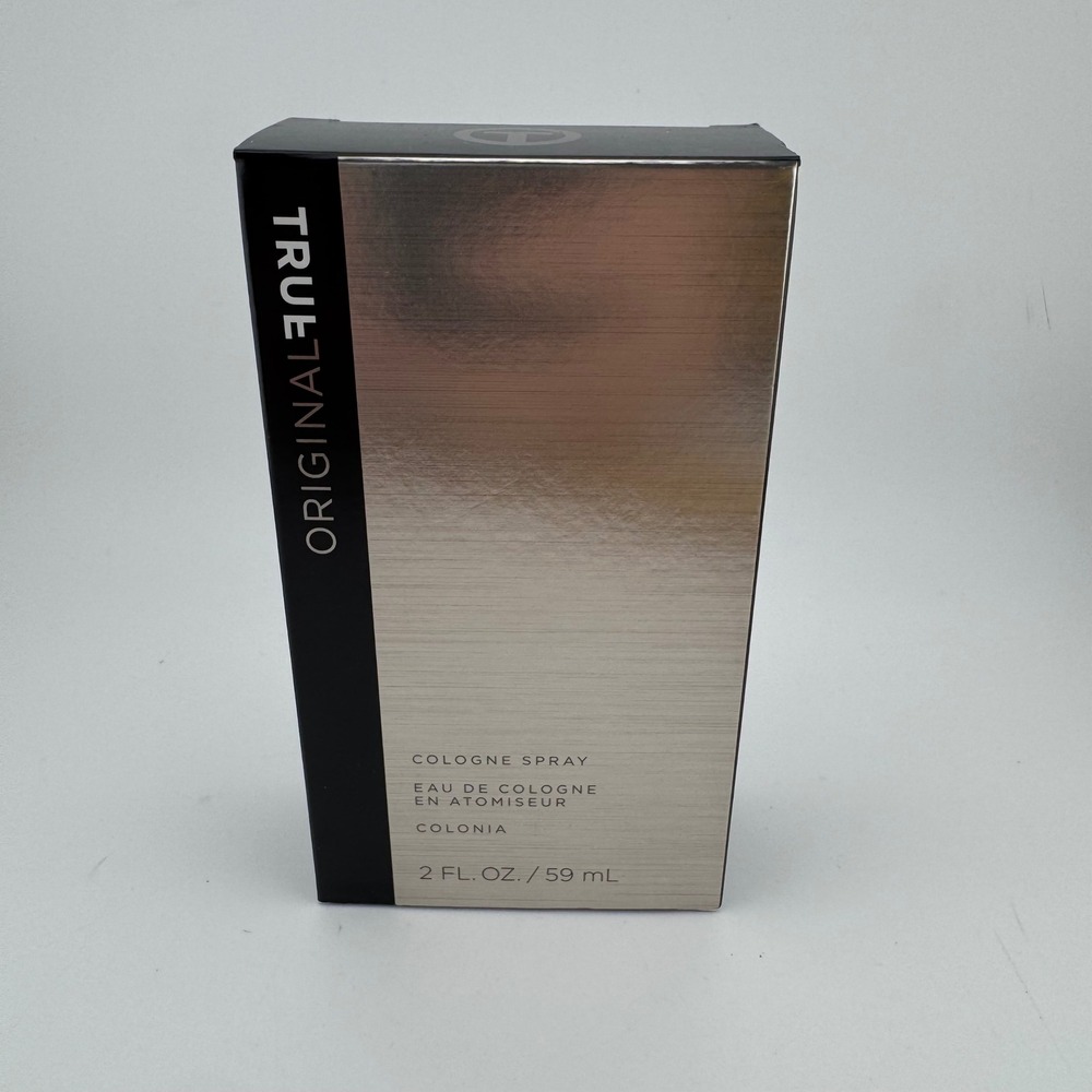 Mary Kay True Original Cologne Spray 2oz Silver Black Excellent Fresh Scent